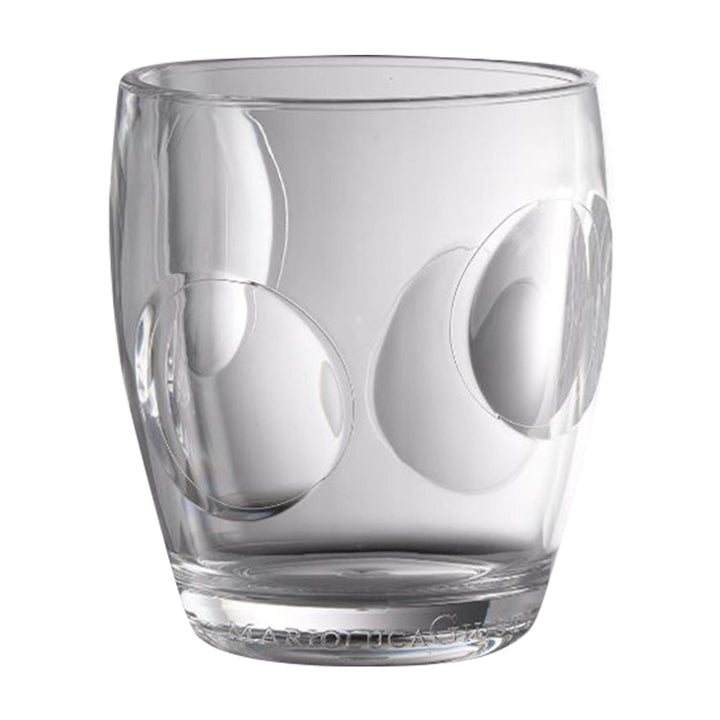 Mario Luca Giusti Tumblers Mario Luca Giusti Fisheye Set of 2 Tumblers Clear Brand