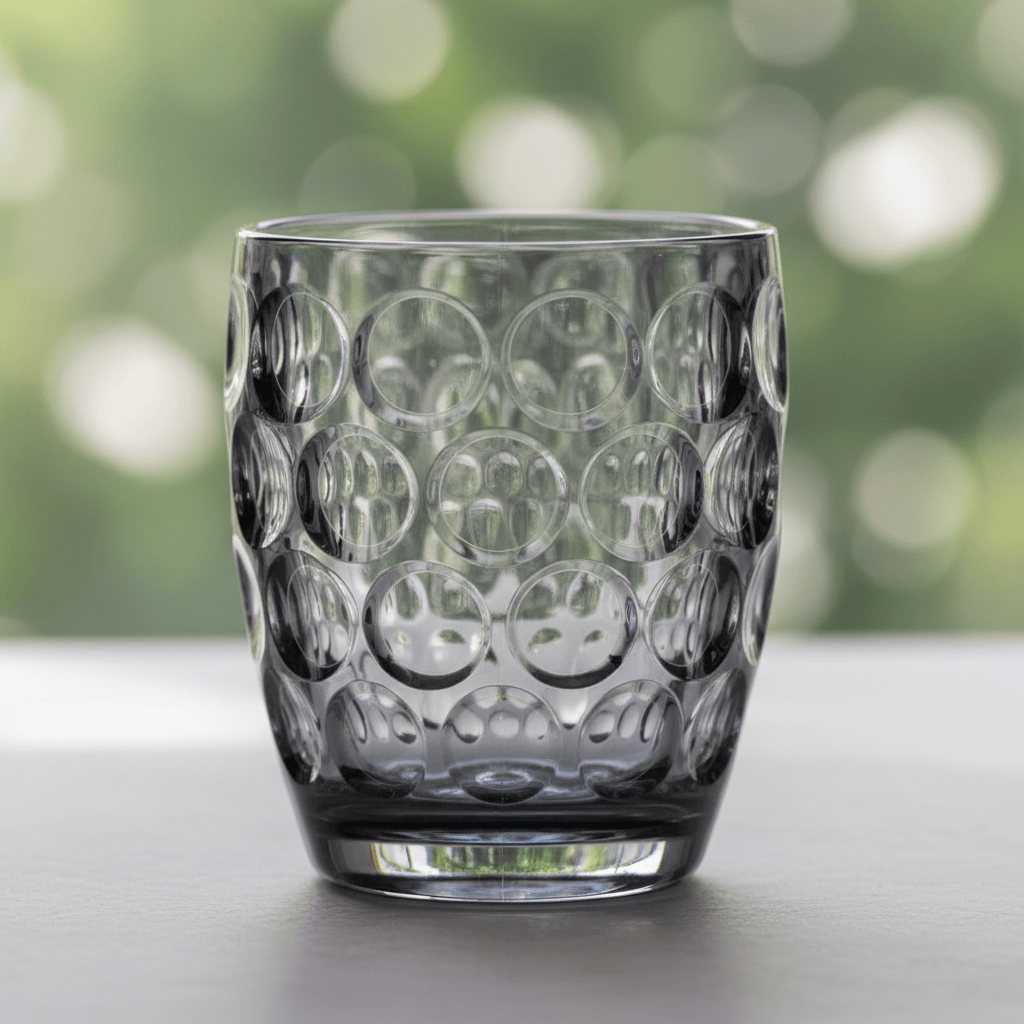 Mario Luca Giusti Lente Set of 2 Short Tumbler Grey Brand Tumblers