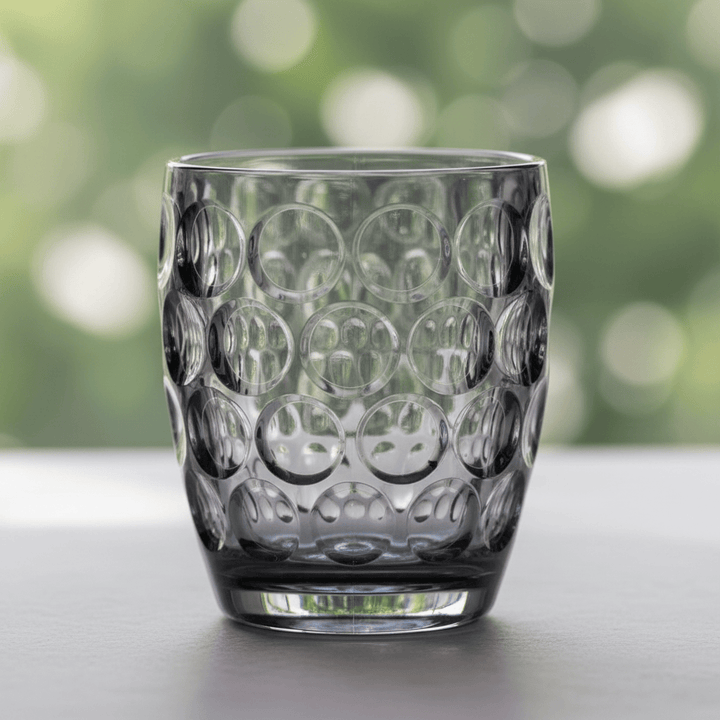 Mario Luca Giusti Lente Set of 2 Short Tumbler Grey Brand Tumblers