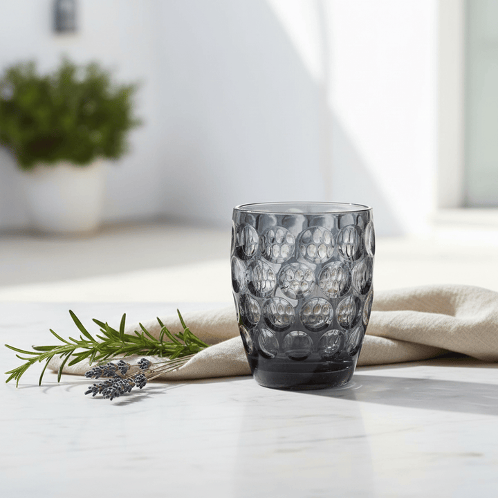 Mario Luca Giusti Lente Set of 2 Short Tumbler Grey Brand Tumblers