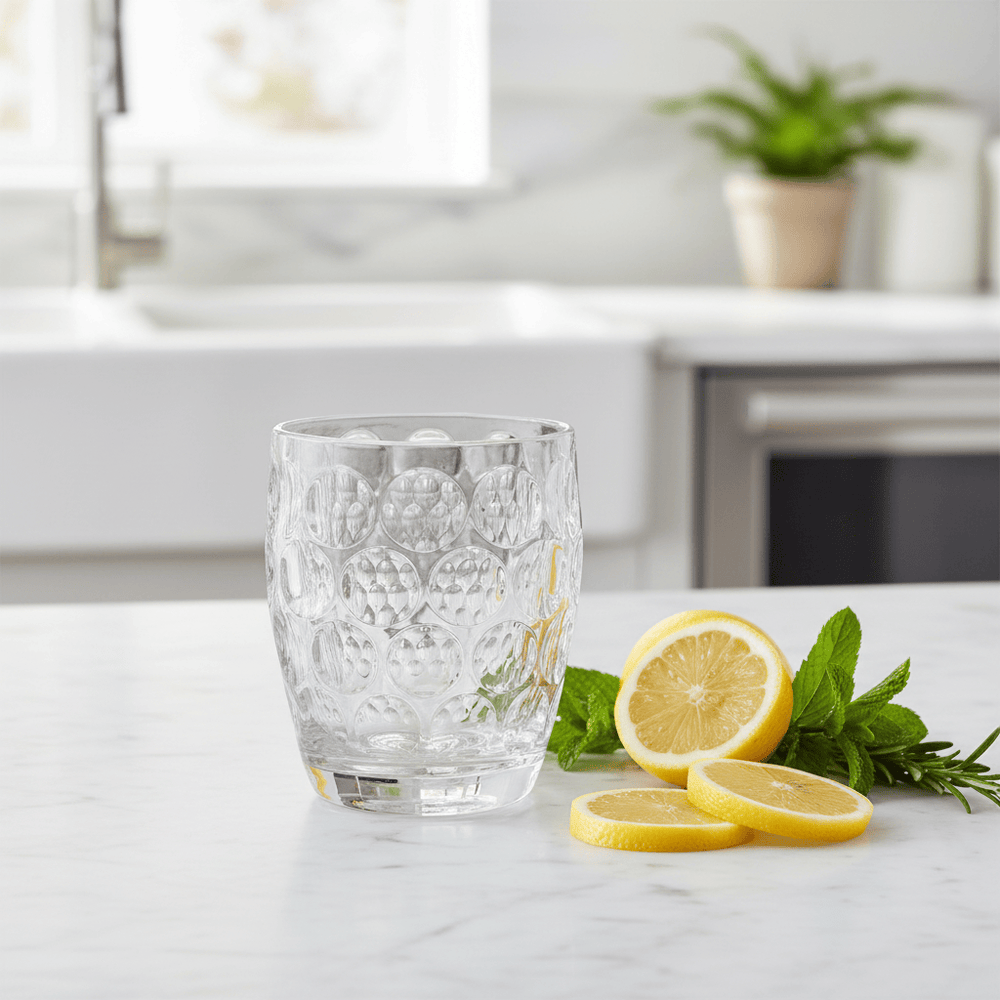 Mario Luca Giusti Lente Short Tumbler Clear Set of 5 Brand Tumblers