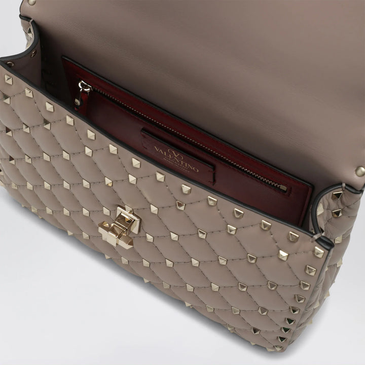 Valentino Garavani - Medium Rockstud Spike bag in powder pink nappa leather Brand U