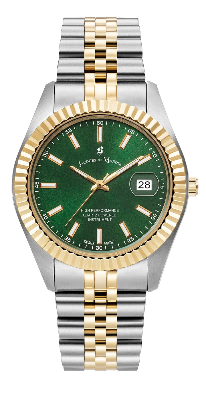 Jacques du Manoir Watch Jacques du Manoir Inspiration Business Date 40mm Two Tone Men&